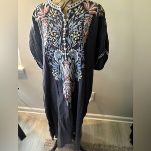 Johnny Was Lania Cupra Tunic NWT Size XL